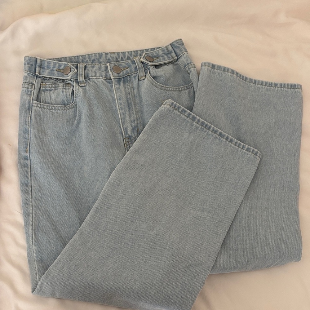 SHEIN Light Blue Kids Jeans